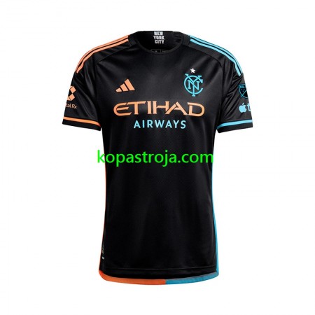 Billiga Fotbollströjor New York City FC Borta tröja 2024 Kortärmad